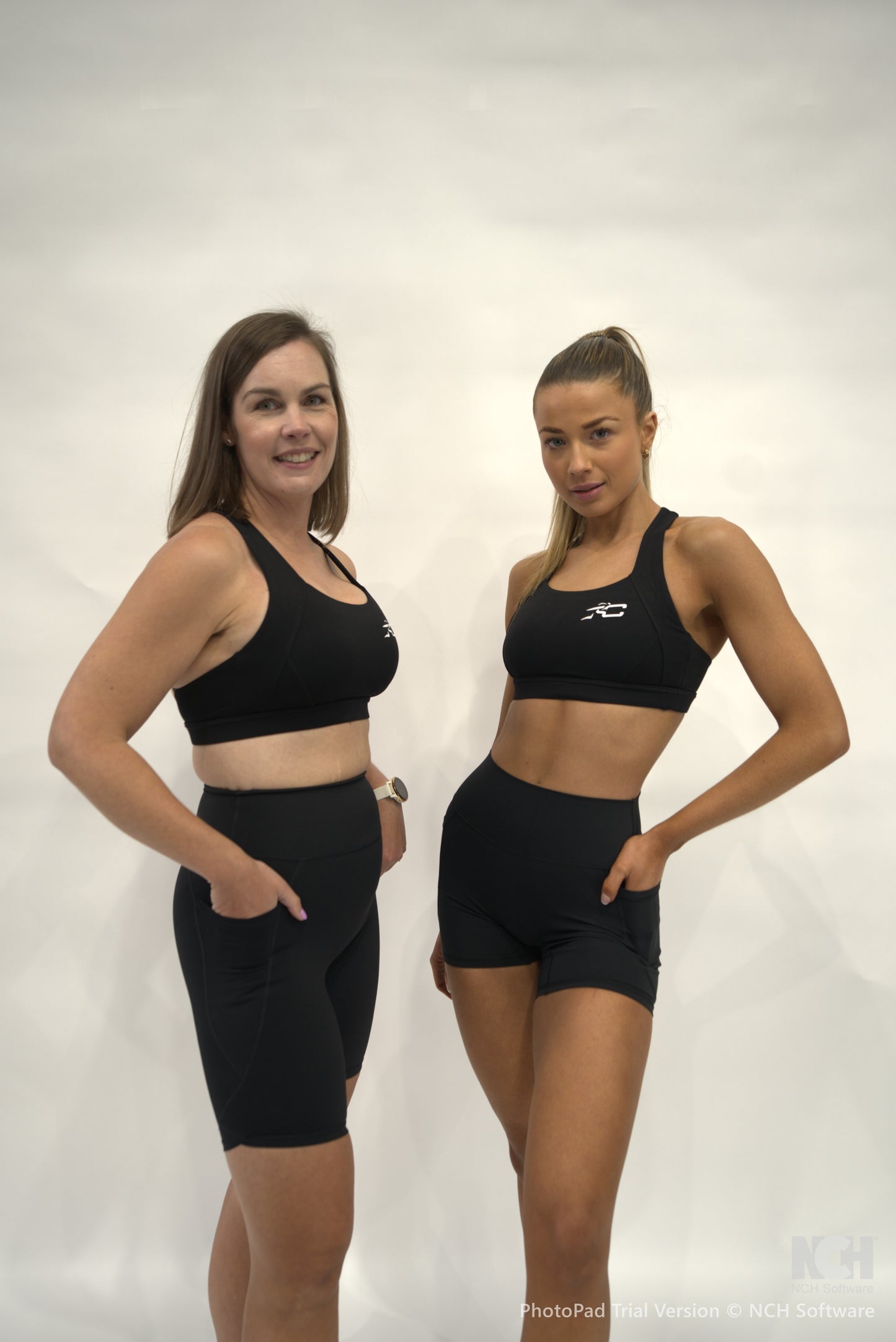 True Committ Sports Bra - Model is wear a size small